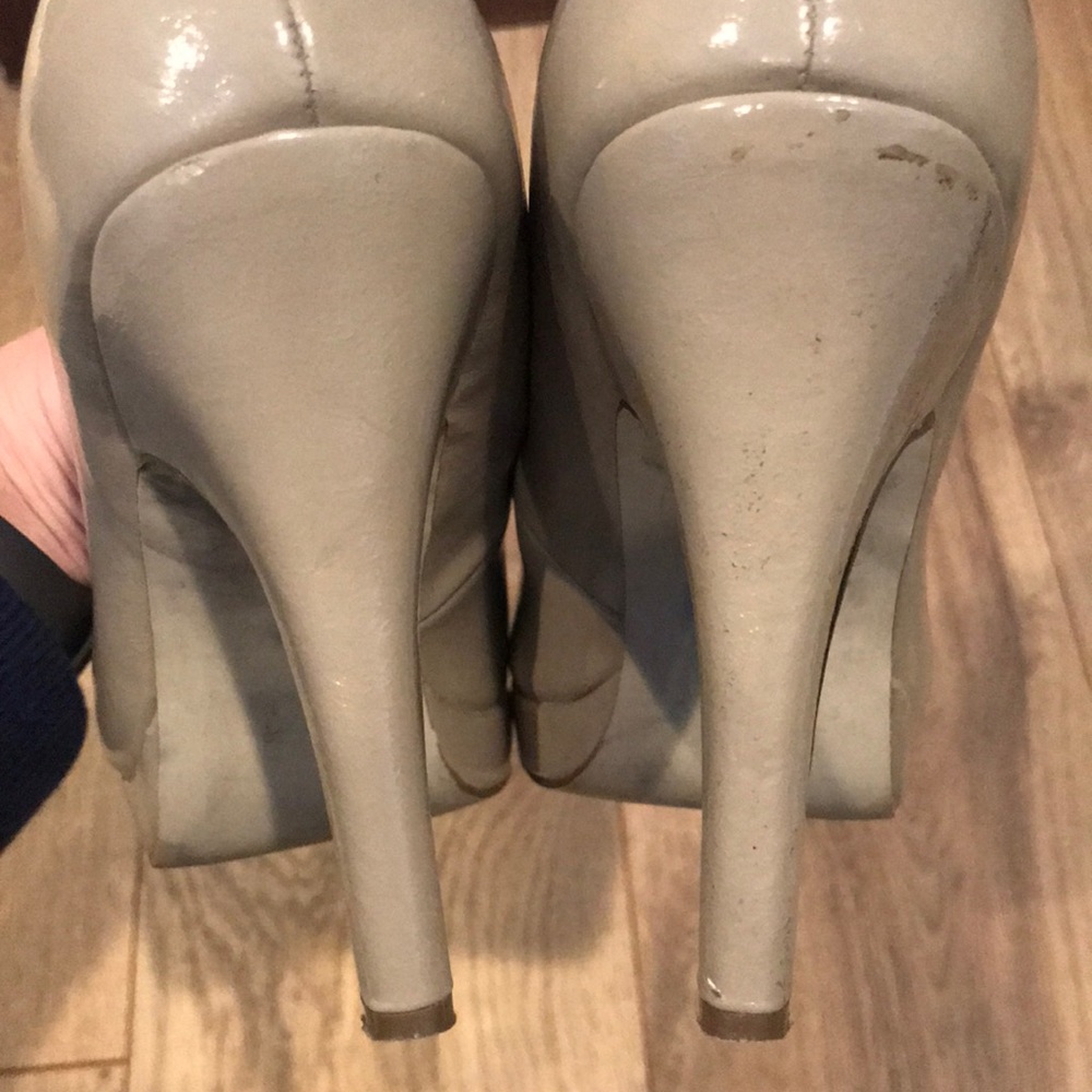 Madden Girl nude patent platform pump - Picture 4 of 5